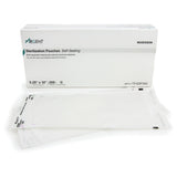 McKesson Argent™ Sure-Check® Sterilization Pouch Ethylene Oxide (EO) Gas / Steam 5-1/4 X 10 Inch Transparent / Blue Self Seal Paper / Film (524880_CS) 2000/CS