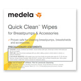 Quick Clean™ Breast Pump Wipe For Breast Pump (651175_CS) 12/CS