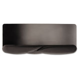 Kensington Wrist Pillow Foam Extended Keyboard Platform Wrist Rest, Black (KMW36822) Each