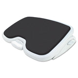 Kensington® SoleMate Comfort Footrest with SmartFit System, 21.5w x 14d x 3.5 to 5h, Gray/Black (KMW56144) Each