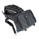 Kensington® Contour Rolling Laptop Case, Fits Devices Up to 17", Ballistic Nylon, 17.5 x 9.5 x 13, Black (KMW62348) Each