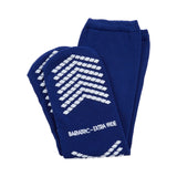 McKesson Slipper Socks Unisex Adult Bariatric / X-Wide Single Tread Single Patient Use Royal Blue (1038462_PR) 1/PR