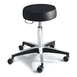 McKesson Exam Stool Backless Pneumatic Height Adjustment 5 Casters Black (407036_EA) 1/EA
