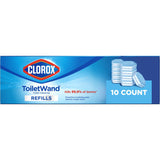 Clorox® Toilet Bowl Cleaner Disinfecting Refill Pads Blue / White, 3 Inch, Sponge Head (1217653_PK) 10/PK