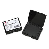 LEE Inkless Fingerprint Pad, 2.25" x 1.75", Black (LEE03027) Each