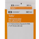 Telfa™ AMD Antimicrobial Island Dressing 3 X 8 Inch Rectangle Sterile Film Backing (479851_EA) 1/EA