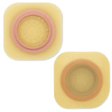 Pouchkins™ SoftFlex Ostomy Barrier Precut, Standard Wear Adhesive without Tape 1-3/4 Inch Floating Flange Green Code System Polymer / Copolymer Plastic 1-1/4 Inch Opening (569768_BX) 5/BX