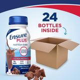 Ensure® Plus Nutrition Shake Oral Supplement Milk Chocolate Flavor Liquid 8 oz. Bottle (649272_EA) 1/EA