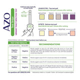 AZO Test Strips® Urinalysis Test Kit Urinary Tract Infection Detection 3 Tests CLIA Waived (1065927_BX) 1/BX