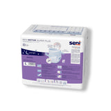 Seni® Active Super Plus Unisex Adult Absorbent Underwear Pull On with Tear Away Seams Large Disposable Heavy Absorbency (1163817_PK) 8/PK