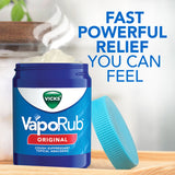 Vicks® VapoRub® Chest Rub 4.8% - 1.2% - 2.6% Strength Ointment 3.53 oz. (830713_EA) 1/EA