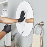 CareStock™ Exam Glove Medium NonSterile Nitrile Standard Cuff Length Fully Textured Black Not Rated (1230893_BX) 250/BX