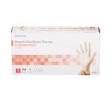 McKesson Exam Glove Small NonSterile Stretch Vinyl Standard Cuff Length Smooth Ivory Not Rated (409742_BX) 100/BX