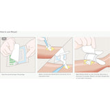 Mesalt® Sodium Chloride Impregnated Dressing Square 6 X 6 Inch / 3 X 3 Inch Folded Sterile (400463_BX) 30/BX