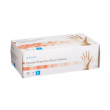 McKesson Exam Glove Large NonSterile Vinyl Standard Cuff Length Smooth Clear Not Rated (832683_BX) 150/BX