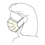 Halyard Procedure Mask Not Rated Earloops One Size Fits Most (233680_CS) 500/CS