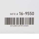 McKesson Flexible Drinking Straw 7-3/4 Inch Length White Individually Wrapped (485517_CS) 20/CS