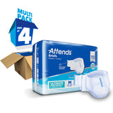 Attends® Advanced Unisex Adult Incontinence Brief Medium Disposable Heavy Absorbency (950223_CS) 96/CS