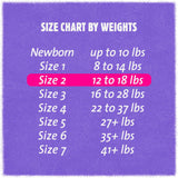 Cuties® Complete Care Unisex Baby Diaper Size 2 Disposable Heavy Absorbency (699152_PK) 1/PK