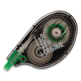 Tombow® MONO Correction Tape, Non-Refillable, Gray/Clear Applicator, 0.17" x 394", White Tape, 4/Pack (TOM68626)