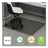 deflecto® Ergonomic Sit Stand Mat, 53 x 45, Black (DEFCM24242BLKSS) Each