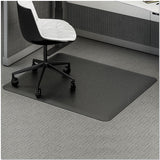 deflecto® Ergonomic Sit Stand Mat, 53 x 45, Black (DEFCM24242BLKSS) Each