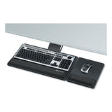 Fellowes® Designer Suites Premium Keyboard Tray, 19w x 10.63d, Black (FEL8017901) Each