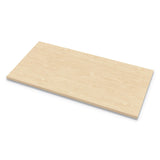 Fellowes® Levado Laminate Table Top, 72" x 30", Maple (FEL9649901) Each