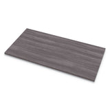 Fellowes® Levado Laminate Table Top, 48" x 24", Gray Ash (FEL9650001) Each