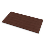 Fellowes® Levado Laminate Table Top, 48" x 24", Mahogany (FEL9650401) Each