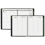 AT-A-GLANCE® Recycled Weekly Vertical-Column Format Appointment Book, 11 x 8.25, Black Cover, 12-Month (Jan to Dec): 2026 (AAG70950G05) Each