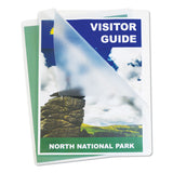 C-Line® Deluxe Vinyl Project Folders, Letter Size, Clear, 50/Box (CLI62138) Pack of 50