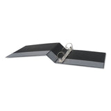 Universal® Slant D-Ring View Binder, 3 Rings, 2" Capacity, 11 x 8.5, Black (UNV20745) Each