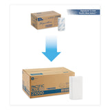 Georgia Pacific® Professional Blue Select Multi-Fold 2 Ply Paper Towel, 9.2 x 9.4, White, 125/Pack, 16 Packs/Carton (GPC21000) Case of 2000