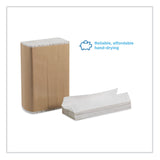 Georgia Pacific® Professional Pacific Blue Basic Folded Paper Towel, 1-Ply, 9.2 x 9.4, White, 250/Pack, 16 Packs/Carton (GPC20204) Case of 4000