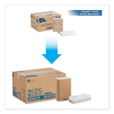 Georgia Pacific® Professional Pacific Blue Basic C-Fold Paper Towels, 1-Ply, 10.1 x 13.2, White, 240/Pack, 10 Packs/Carton (GPC20603) Case of 2400