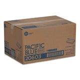 Georgia Pacific® Professional Pacific Blue Basic C-Fold Paper Towels, 1-Ply, 10.1 x 13.2, White, 240/Pack, 10 Packs/Carton (GPC20603) Case of 2400