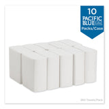 Georgia Pacific® Professional Pacific Blue Ultra Z-Fold Folded Paper Towels, 1-Ply, 8 x 11, White, 260/Pack, 10 Packs/Carton (GPC20885) Case of 2600