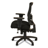 Alera® Alera Etros Series Mid-Back Multifunction with Seat Slide Chair, Supports Up to 275 lb, 17.83" to 21.45" Seat Height, Black (ALEET4217) Each