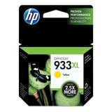 HP HP 933XL, (CN056AN) High-Yield Yellow Original Ink Cartridge (HEWCN056AN) Each