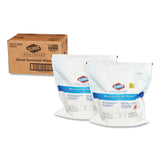 Clorox Healthcare® Bleach Germicidal Wipes, 1-Ply, 12 x 12, Unscented, White, 110/Refill, 2 Refills/Carton (CLO30359CT) Case of 2