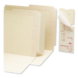 Smead™ End Tab Converters, Straight Tab, Manila, 3.25" x 9.25", 500/Box (SMD68080) Box of 500