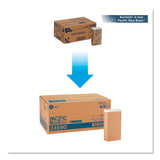 Georgia Pacific® Professional Pacific Blue Basic M-Fold Paper Towels, 1-Ply, 9.2 x 9.4, White, 250/Pack, 16 Packs/Carton (GPC24590) Case of 4000