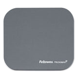 Fellowes® Mouse Pad with Microban Protection, 9 x 8, Graphite (FEL5934001) Each