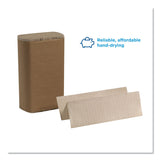 Georgia Pacific® Professional Pacific Blue Basic M-Fold Paper Towels, 1-Ply, 9.2 x 9.4, Brown, 250/Pack, 16 Packs/Carton (GPC23304) Case of 4000