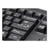 Kensington® Keyboard for Life Wireless Desktop Set, 2.4 GHz Frequency/30 ft Wireless Range, Black (KMW75231) Each