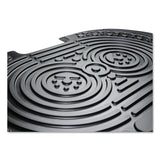 Floortex® AFS-TEX 2000X Anti-Fatigue Mat, Bespoke, 16 x 24, Black (FLRFCA21624XBK) Each