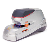 Swingline® Optima 60 Electric Stapler, 60-Sheet Capacity, Silver/Black/Orange (SWI48210) Each