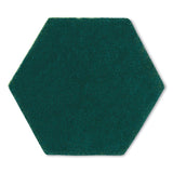 Scotch-Brite™ Dual Purpose Scour Pad, 5 x 5, Green/Yellow, 15/Carton (MMM96HEX) Case of 15