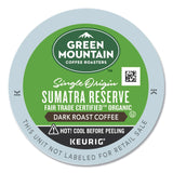 Green Mountain Coffee® Fair Trade Organic Sumatran Extra Bold Coffee K-Cups, 96/Carton (GMT4060CT) Case of 96